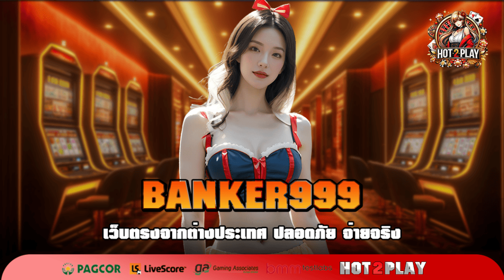 BANKER999 ทางเข้าเล่น เว็บเกมระบบออโต้แท้ อัปเกรดใหม่ล่าสุด 2025