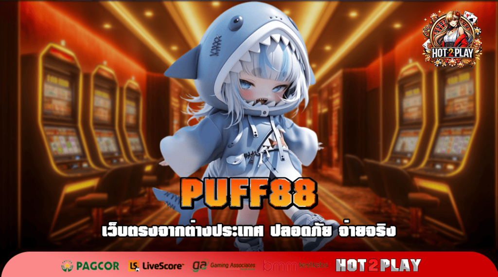 PUFF88 ทางเข้าเล่น เกมใหม่ล่าสุด รวมโบนัสกว่า 1 ล้านบาท